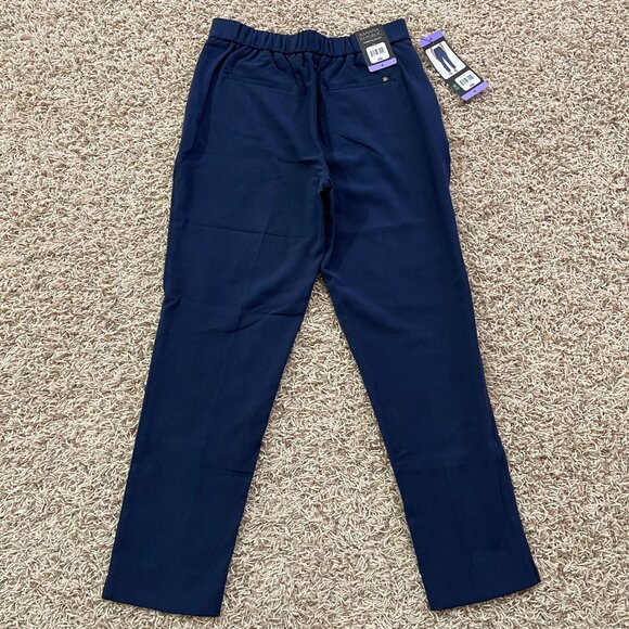 Banana Republic Women’s Tapered Pull-On Pants Navy, Size 4 (New) - Picture 4 of 9